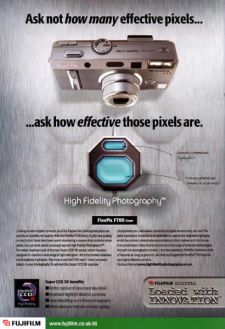 Fujifilm is now advertising the FinePix F700
